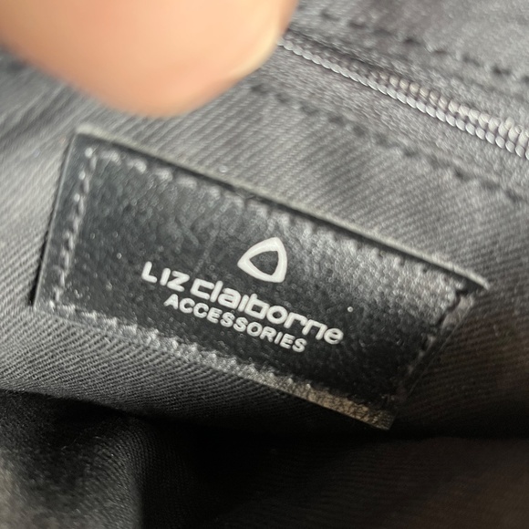 Liz Claiborne Woven Leather Purse - Picture 5 of 7